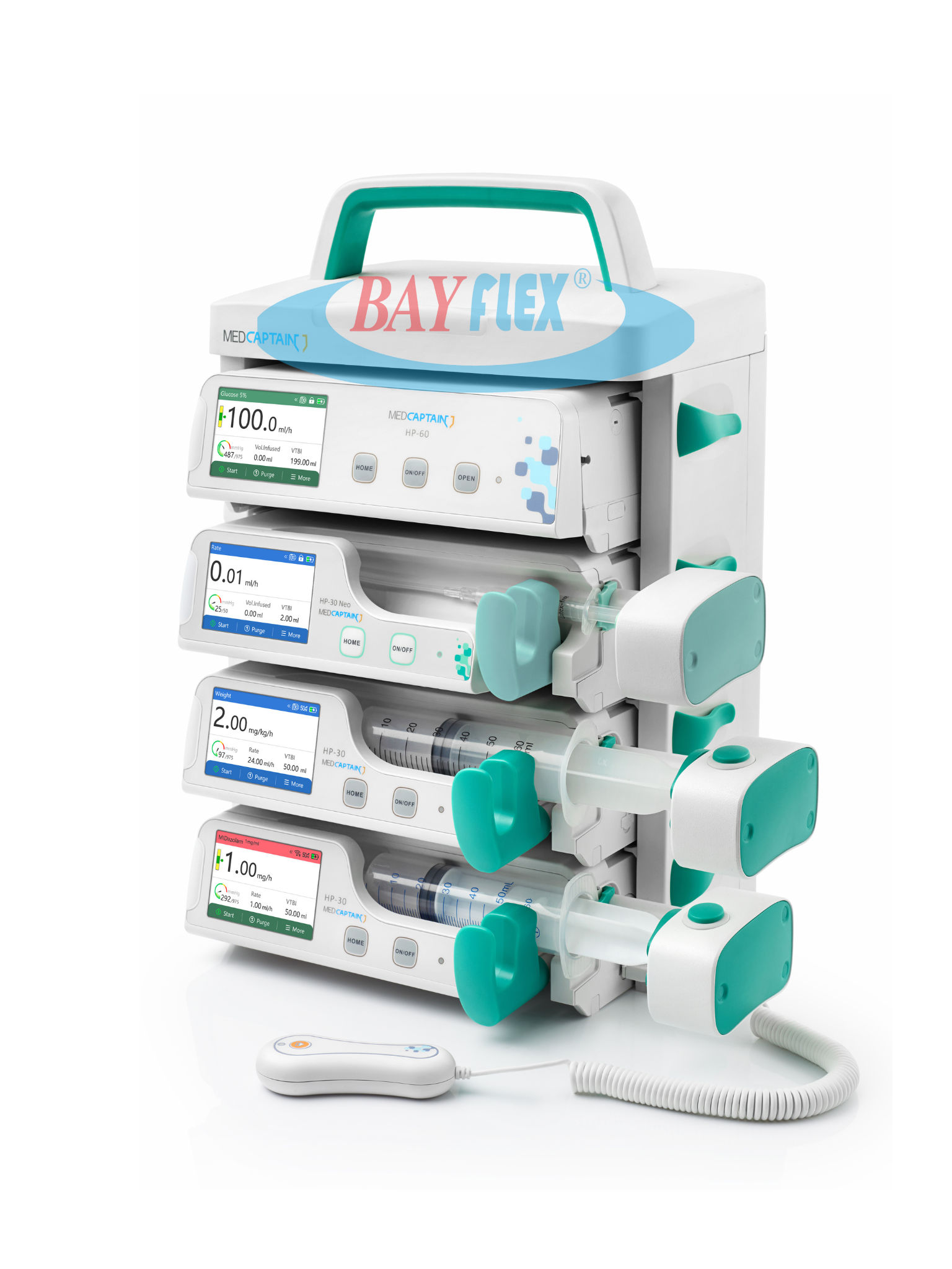HP-60 PRO Infusion Pump: Smart, Safe, and Accurate